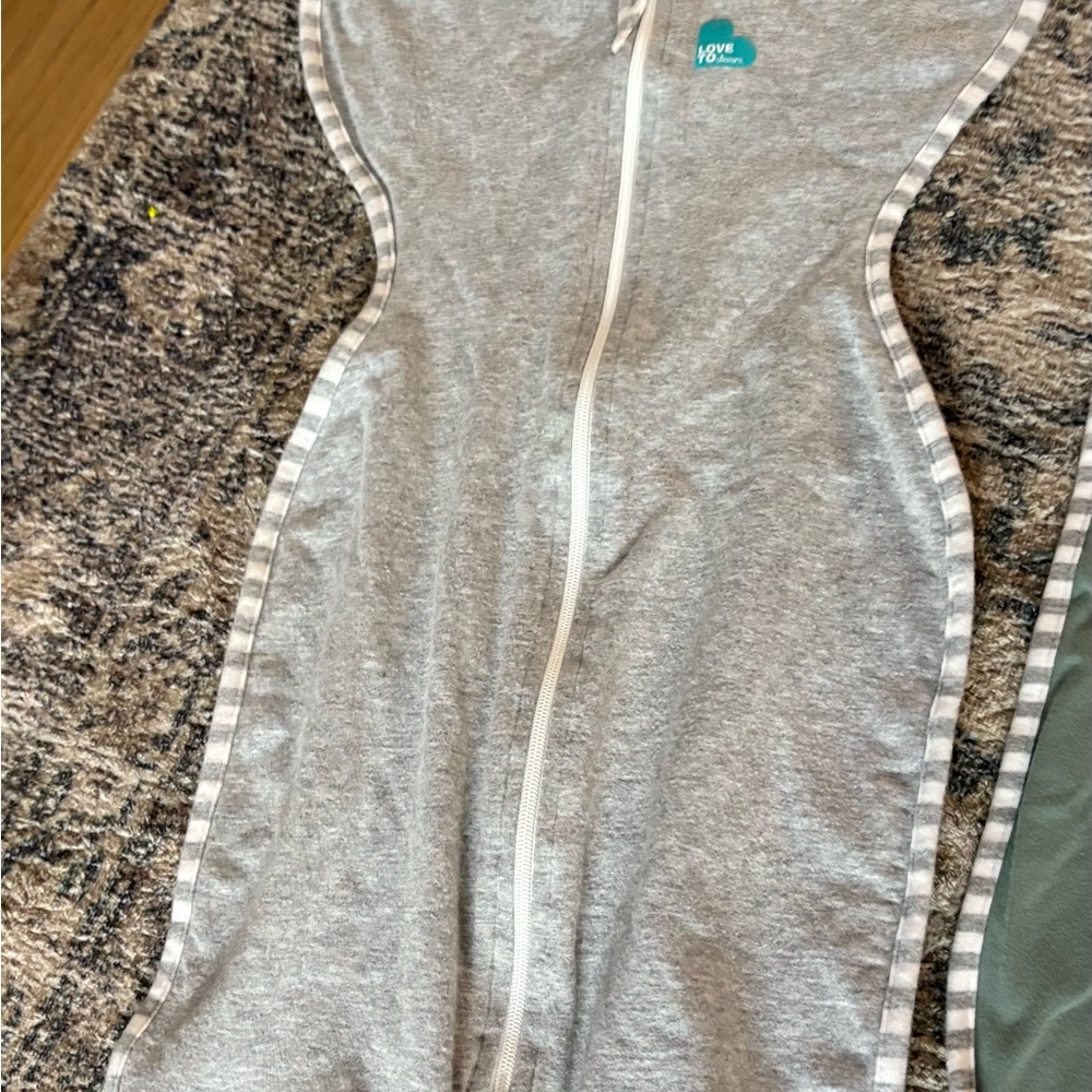 Love to Dream Gray Kids Pajamas Sleep Sack